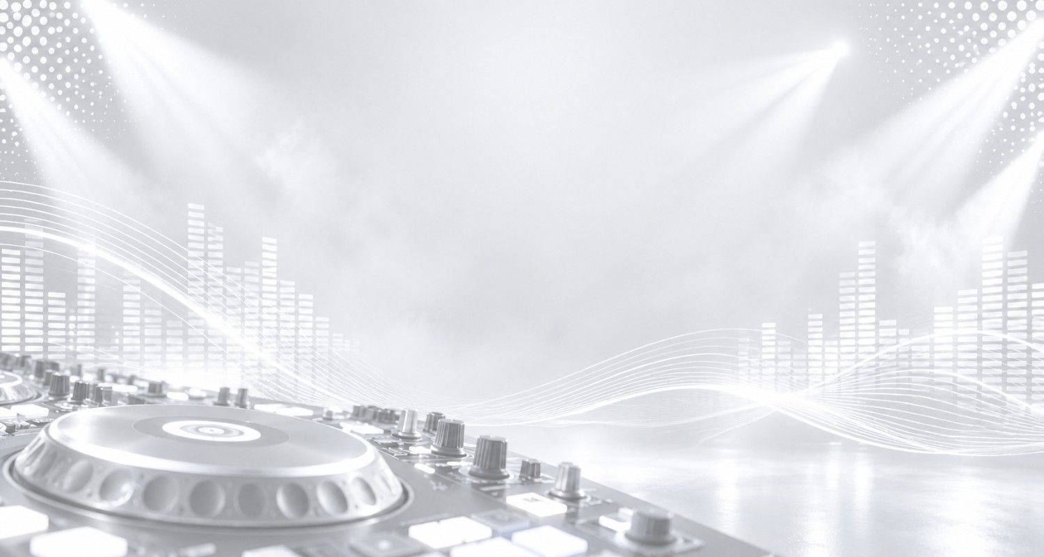 Équipement de DJ en scène