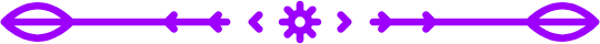 Motif ornemental violet stylisé